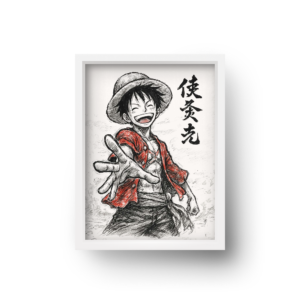 Quadros e Placas Decorativas Prontas e Personalizadas quadro decorativo luffy one piece