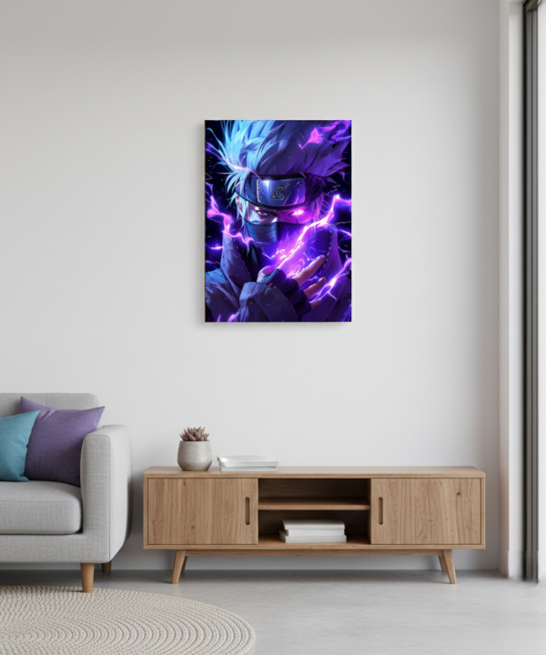 quadro decorativo anime kakashi hatake