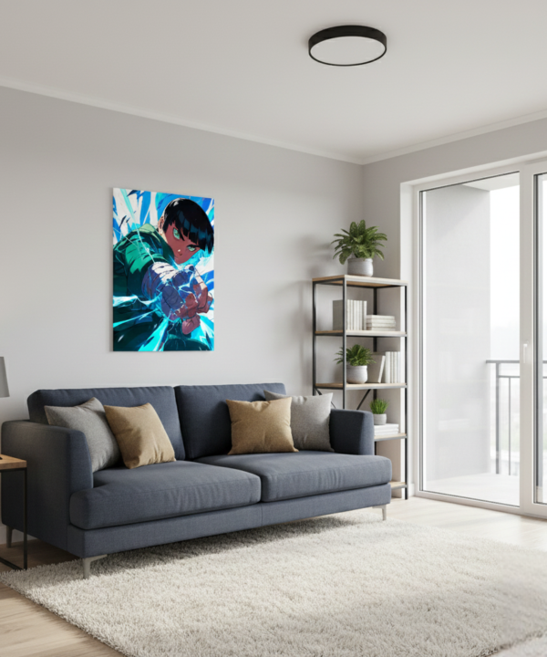 quadro decorativo anime rock lee quadro decorativo anime rock lee