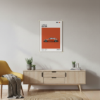 quadro decorativo carro bmw m4 f82 (cópia)