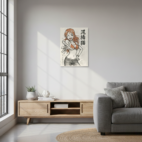 quadro decorativo luffy one piece (cópia)