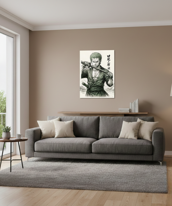 quadro decorativo luffy one piece (cópia)