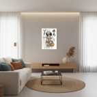 quadro decorativo usoppone piece