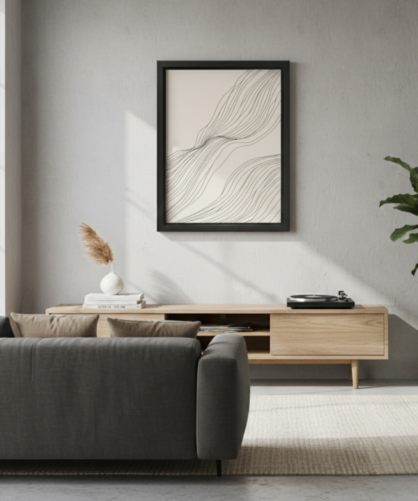 quadro decorativo abstrato fluxo de linhas pretas fundo areia modelo 1 (cópia) quadro decorativo abstrato fluxo de linhas pretas fundo areia modelo 1 (cópia)