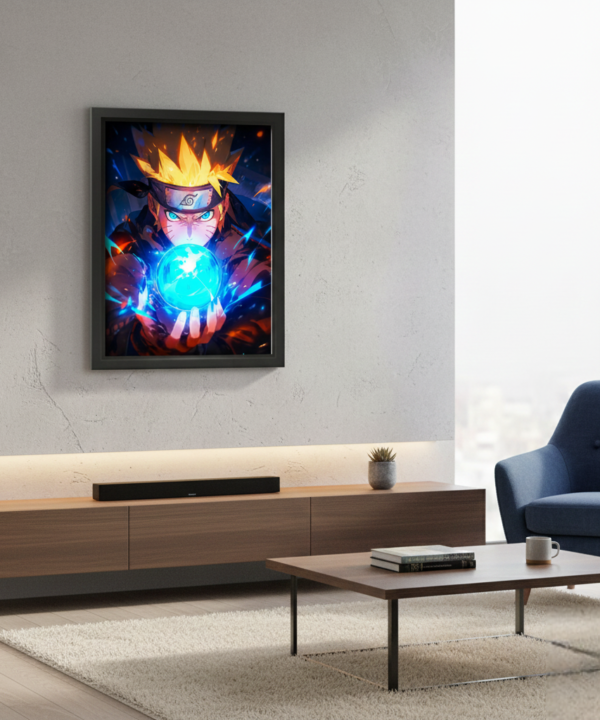 quadro decorativo anime naruto uzumaki modelo 1