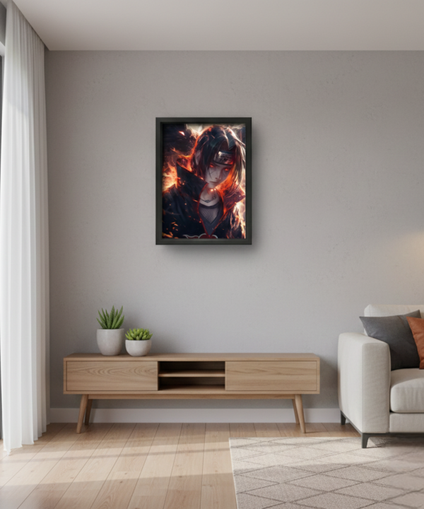 quadro decorativo anime sasuke uchiha quadro decorativo anime sasuke uchiha