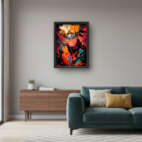 quadro decorativo anime naruto uzumaki modelo 2