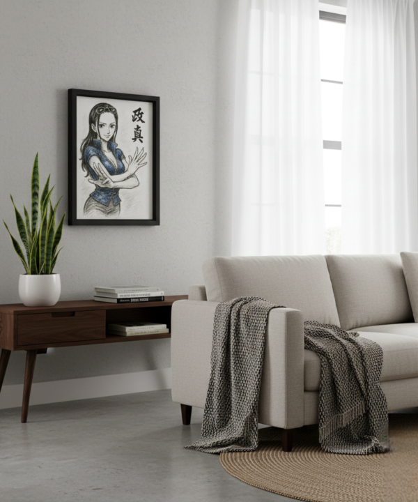 quadro decorativo luffy one piece (cópia)