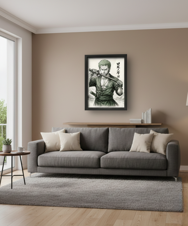 quadro decorativo luffy one piece (cópia)