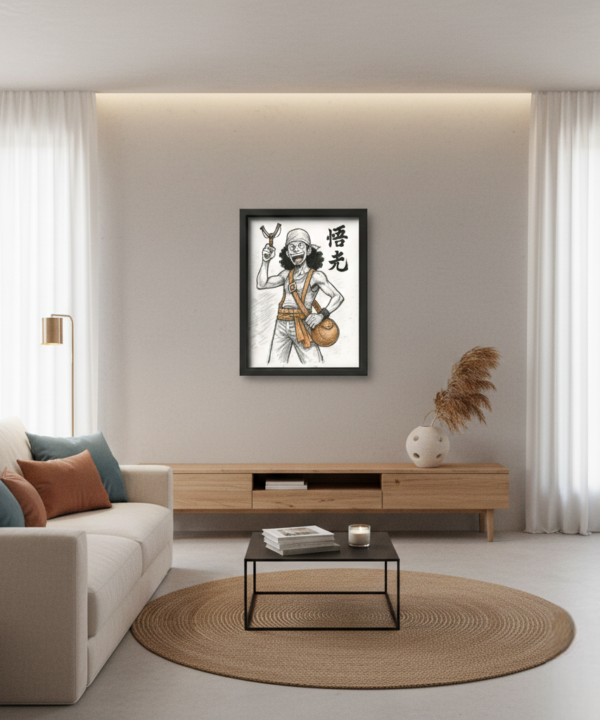quadro decorativo usoppone piece quadro decorativo usoppone piece