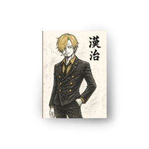 quadro decorativo vinsmoke sanji one piece