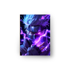 quadro decorativo anime kakashi hatake