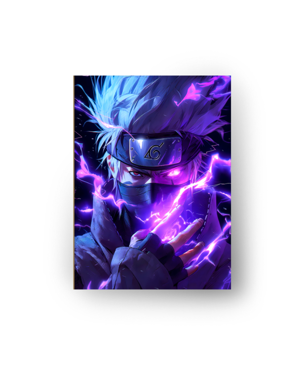 quadro decorativo anime kakashi hatake