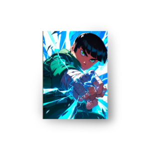 Quadros e Placas Decorativas Prontas e Personalizadas quadro decorativo anime rock lee