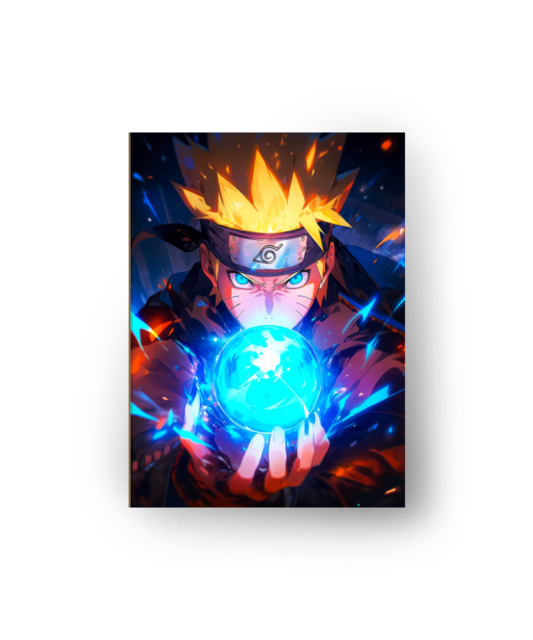 quadro decorativo anime naruto uzumaki modelo 1