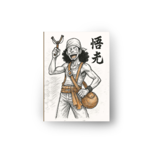 quadro decorativo usoppone piece