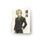 quadro decorativo vinsmoke sanji one piece