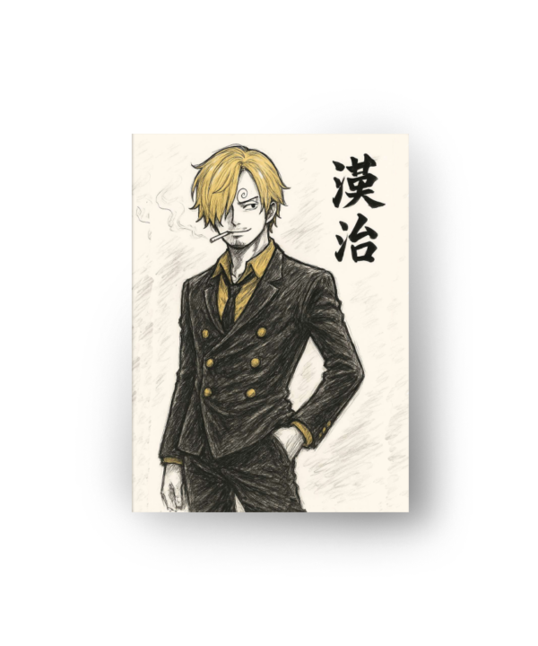 quadro decorativo vinsmoke sanji one piece quadro decorativo vinsmoke sanji one piece