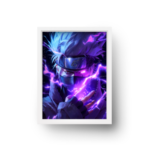 quadro decorativo anime kakashi hatake
