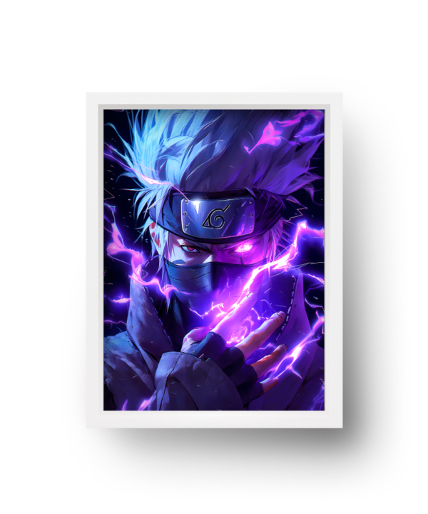 quadro decorativo anime kakashi hatake