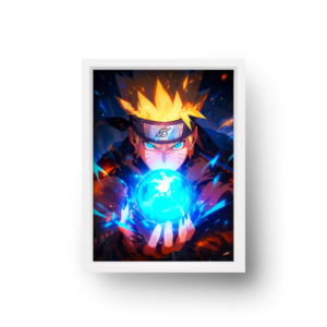 quadro decorativo anime naruto uzumaki modelo 1