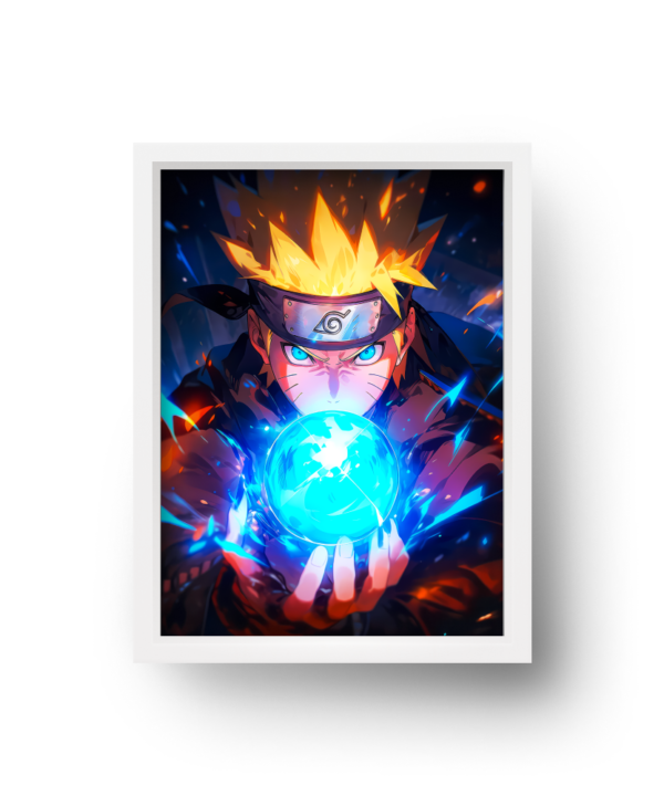 quadro decorativo anime naruto uzumaki modelo 1