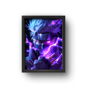quadro decorativo anime kakashi hatake