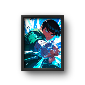 quadro decorativo anime rock lee quadro decorativo anime rock lee