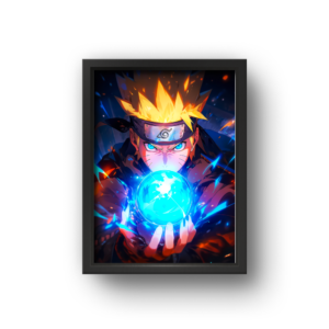 quadro decorativo anime naruto uzumaki modelo 1