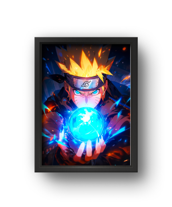 quadro decorativo anime naruto uzumaki modelo 1