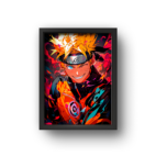 quadro decorativo anime naruto uzumaki modelo 2