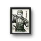 quadro decorativo luffy one piece (cópia)