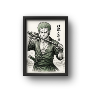 quadro decorativo luffy one piece (cópia)