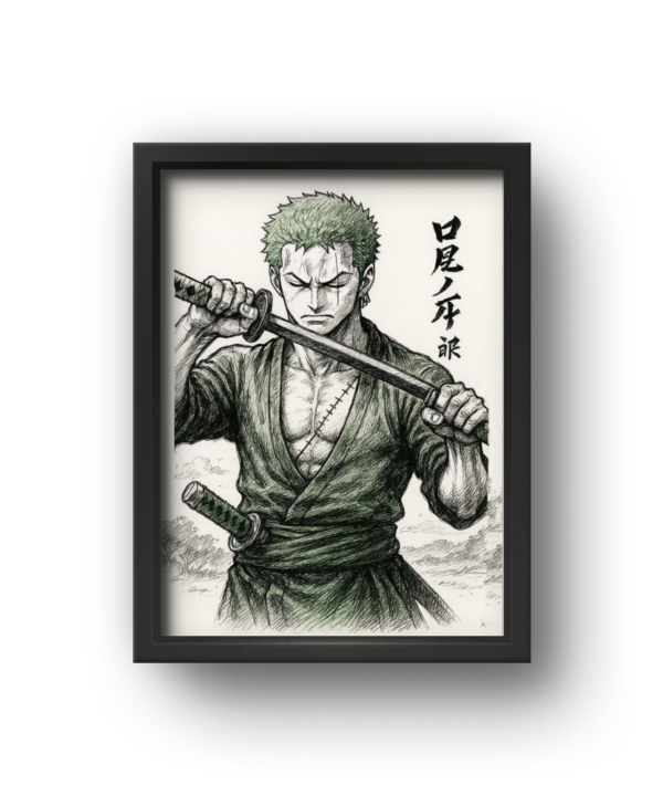 quadro decorativo luffy one piece (cópia)