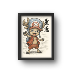 quadro decorativo luffy one piece (cópia)