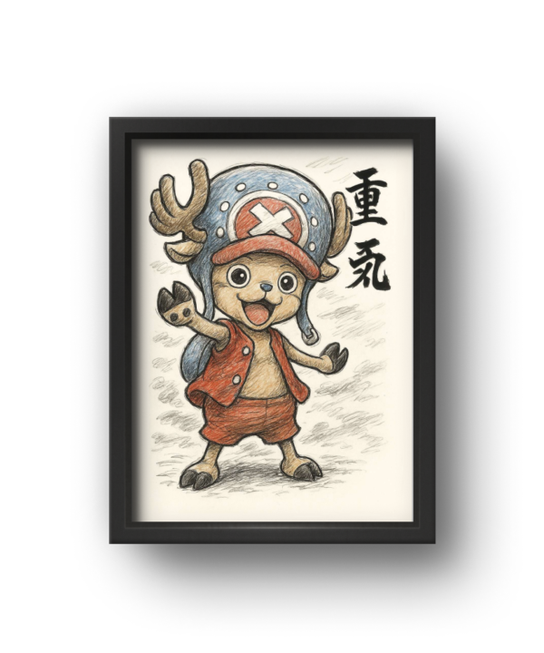 quadro decorativo luffy one piece (cópia)